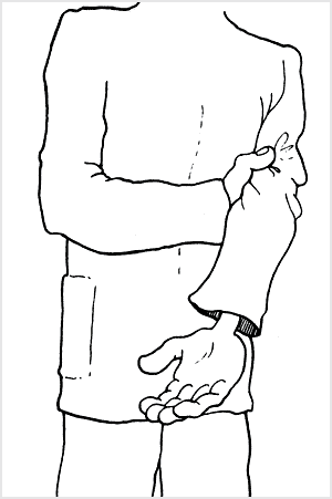 گرفتن ساعد