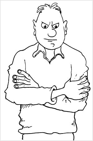 یک حالت خیلی جدی