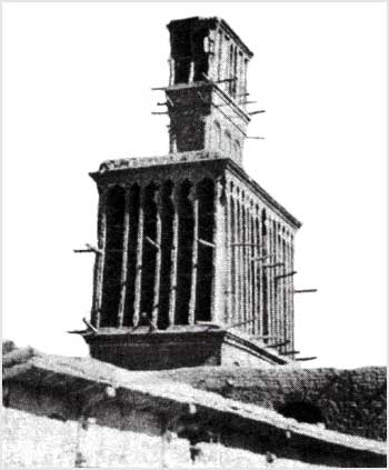 نمونهاى از بادگيرها دواشکوبه