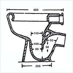 یک مستراح مطلوب (نوع غربی)
