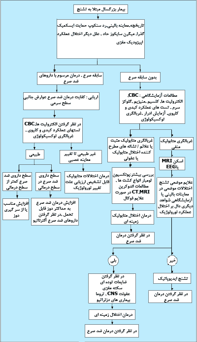 ارزيابى بيمار بزرگسال مبتلا به تشنج
