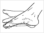 حرکت دورسى فلکشن مچ پا