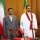 پرده‌برداری از لوح یادبود سرمایه‌گذاری مشترك ایران و سریلانكا