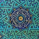کتیبه های قرآنی در دیوارهای مسجد حاج عبدالله نقش بست