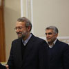 انتقاد لاریجانی از سنگ اندازی برخی قدرت‌های جهانی در مذاکرات ایران و ۱+۵