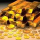قیمت طلا به پایین ترین حد در ۴ ماه اخیر رسید
