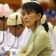 "آنگ سان سوچی" بالاخره در پارلمان میانمار حاضر شد
