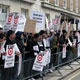 تظاهرات مردم لندن در اعتراض به کشتار شیعیان در پاکستان