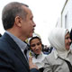 اردوغان به دیدار پناهندگان سوری رفت