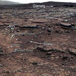 کشف شواهدی از وجود دریاچه آب شیرین باستانی در مریخ