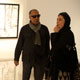 هدیه تهرانی در افتتاحیه نمایشگاه عباس کیارستمی + عکس