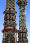 منارههای آستانهٔ مقدسهٔ حضرت فاطمهٔ معصومه(س) ،  قم | Minarets of Hazrat Fatemeh Masoomeh Holy Shrine, Qom