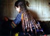 دختری از عشایرآذربایجان غربی درحال قالیبافی | West Azarbyjan Tribe Girl Weaving Carpet