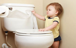 آموزش عادت دستشویی رفتن در کودکان