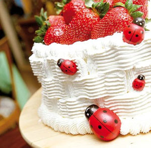 کیک اسفنجی، زیبا و اشتهابرانگیز