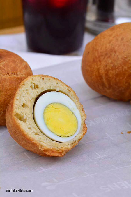 رول تخم مرغ برای صبحانه ای مقوی