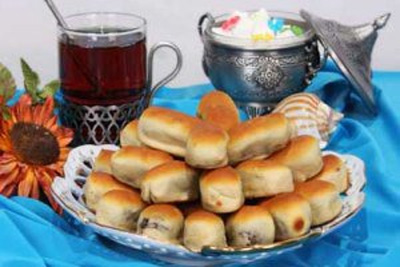 نان خرمایی برای افطار ماه رمضان