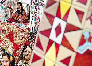 جشن رنگ‌ها در عروسی ترکمن