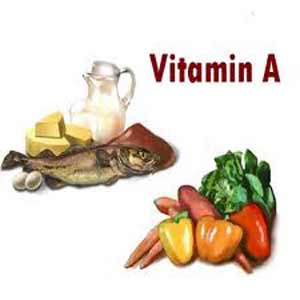 نشانه‌های کمبود ویتامین A