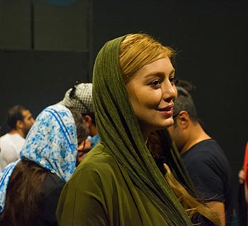 عکس: سحر قریشی، بازیگر زن سینمای ایران، در جایگاه تماشاچی +تصاویر