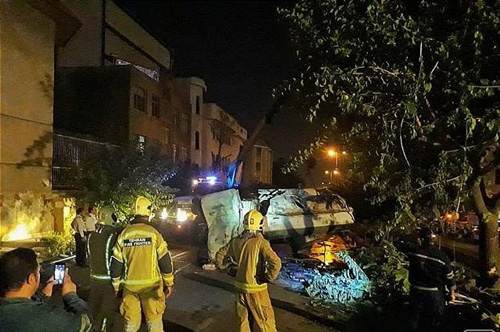 کامیون تانکردار، امیرآباد را به هم ریخت + عکس