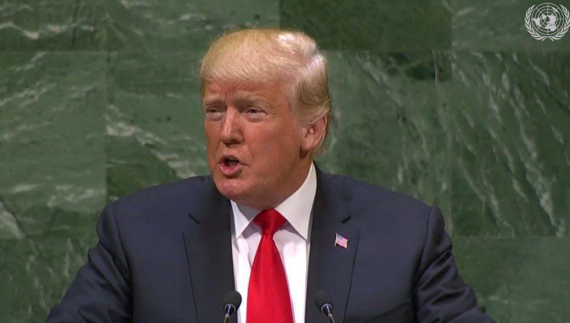 سخنرانی ترامپ در مجمع عمومی سازمان ملل 