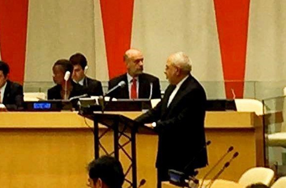  سخنرانی ظریف در نشست روز بین‌المللی امحاء سلاح‌های هسته‌ای