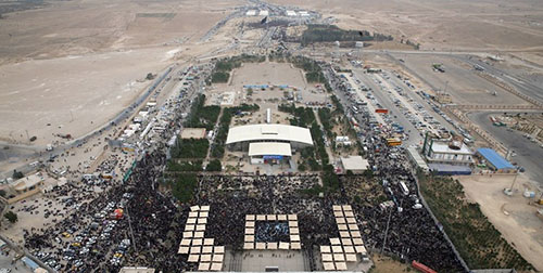 تردد 320 هزار زائر از مرز مهران | برقراری امنیت کامل در مرزهای مشترک ایران و عراق