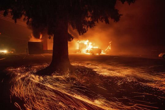 تصاویر | کالیفرنیا در محاصره آتش و دود