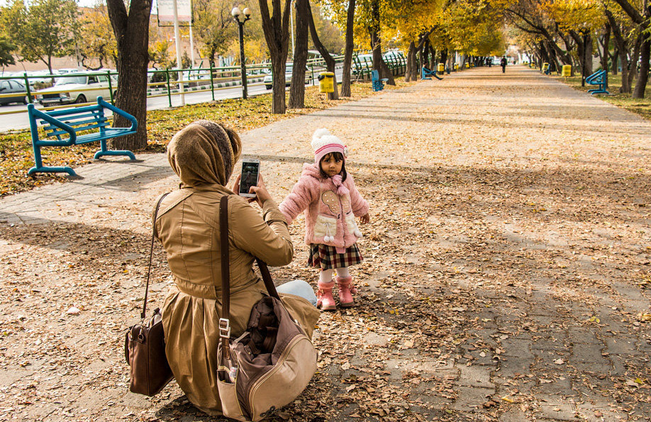 تصاویر | کار جالب شهرداری تبریز برای لذت بردن مردم از پاییز