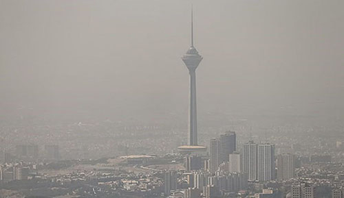 هوای تهران در شرایط اضطرار