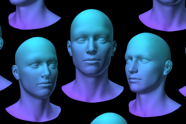 استفاده یک وب سایت از هوش مصنوعی برای تولید انبوه چهره های قلابی