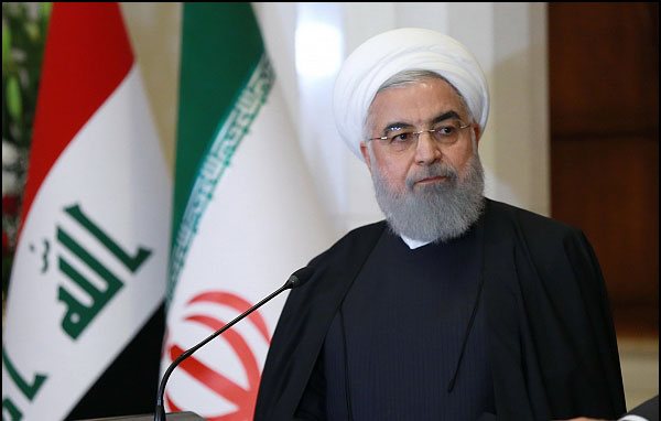 دکتر روحانی در نشست مشترک با رئیس جمهور عراق | تصاویر