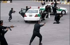 سرقت مسلحانه و درگیری پلیس با سارقان در غرب تهران