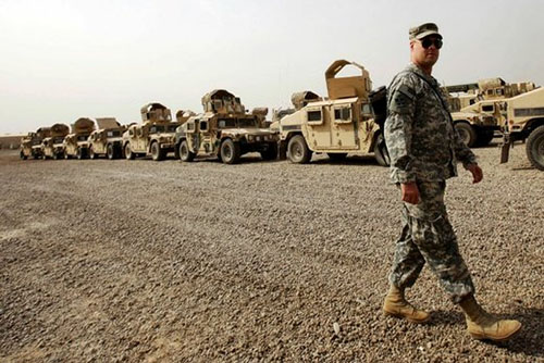 تحرکات جدید و مشکوک نظامیان آمریکا در عراق