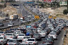 ترافیک تهران در دومین روز ماه رمضان
