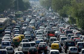 ترافیک نیمه سنگین در بزرگراه قزوین - کرج
