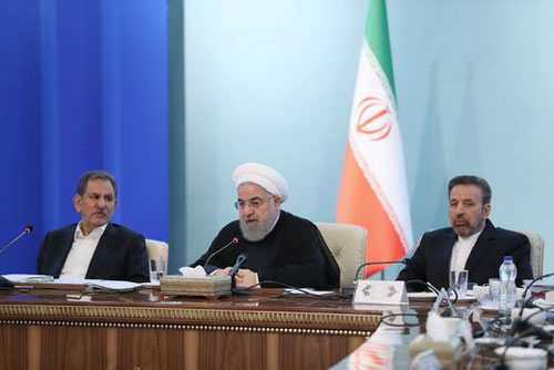 روحانی: تحریم‌ها و فشار آمریکا، تخلیه خواهد شد | بدخواهان را مجبور به نشستن دور میز مذاکره خواهیم کرد