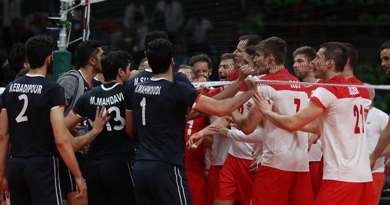 دیدار والیبال ایران و لهستان تحت تأثیر حاشیه | نتایج و برنامه ادامه مسابقات لیگ ملت های والیبال