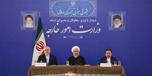 روحانی: ظریف یک مجتهد سیاسی است | نقش تماس تلفنی اوباما در برجام