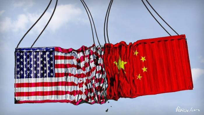 جنگ تجاری بین آمریکا و چین سطح رشد اقتصاد جهانی را کاهش داده است