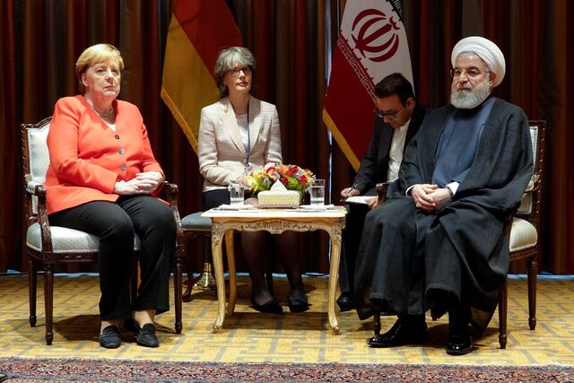 حمایت مرکل از "ابتکار صلح هرمز"/ روحانی: بیانیه تروئیکای اروپایی اتهام زنی بی‌اساس به ایران بود