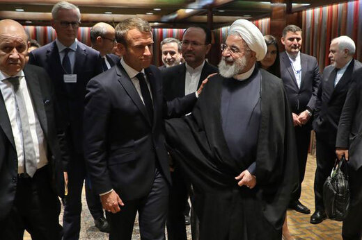 تحلیل روزنامه فرانسوی : مکرون حریف روحانی نشد