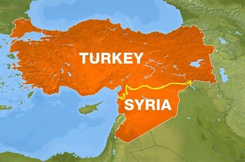 حمله ترکیه به منطقه تل الطویل حسکه سوریه