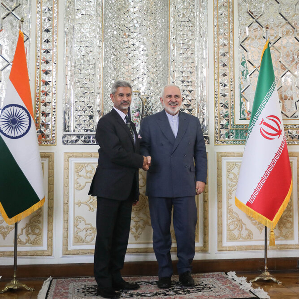 دیدار وزرای امور خارجه ایران و هند