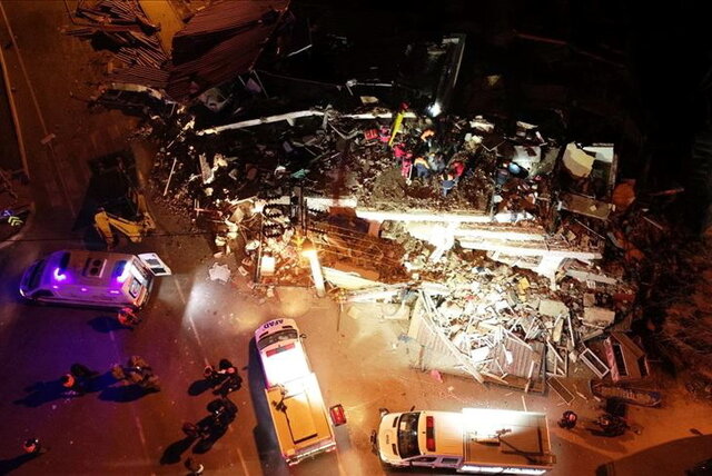 دست‌کم ۱۸ کشته و ۵۰۰ مصدوم در زلزله شدید شرق ترکیه