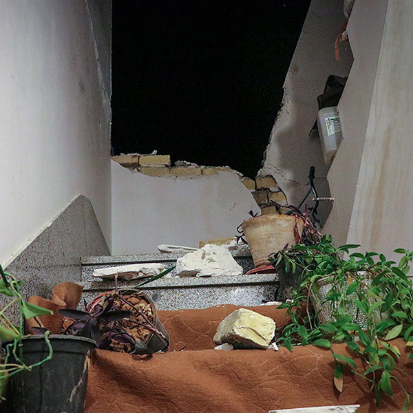 زلزله در « خانه زنیان شیراز»