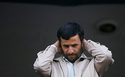 درگیری در سخنرانی احمدی‌نژاد