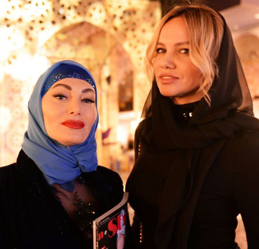 شوی لباس اسلامی با دختران روس! /تصاویر