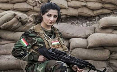 جایزه یک میلیون دلاری داعش برای سر دختر ایرانی /تصاویر